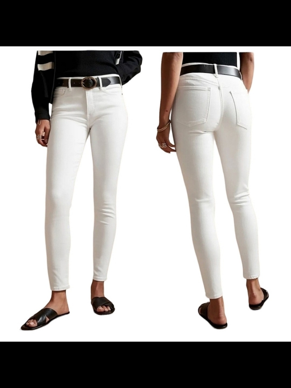 Banana Republic Mid Rise Skinny Jeans Sz 27P